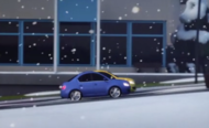 Auto Piktogrammi traction on snow Renkaat