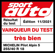 MICHELIN PILOT ALPIN 5 | Sport Auto