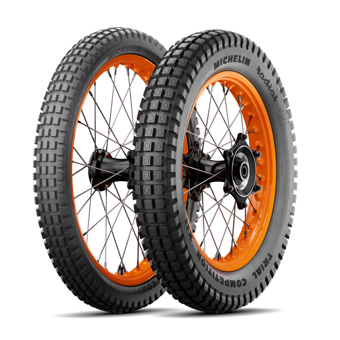 275-21 45L Competition Trails Tyre Michelin Trial Comp Tubed Front Tyre 2.75