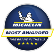 Michelin is the most awarded tire brand in the US.