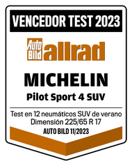 MICHELIN PILOT SPORT 4 SUV | AUTOBILD ALLRAD-TEST WINNER 2023