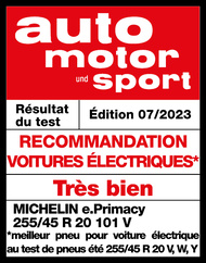 MICHELIN e.PRIMACY-AUTO MOTOR UND SPORT-eCars recommendation